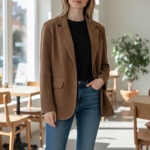 We The Free Tan Women's Blazer